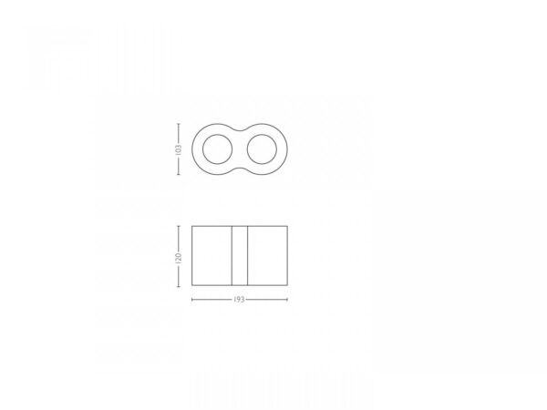 Spot LED Dublu Philips Hue Pillar, Bluetooth, 2xGU10, 2x5W, 700 - Image 4