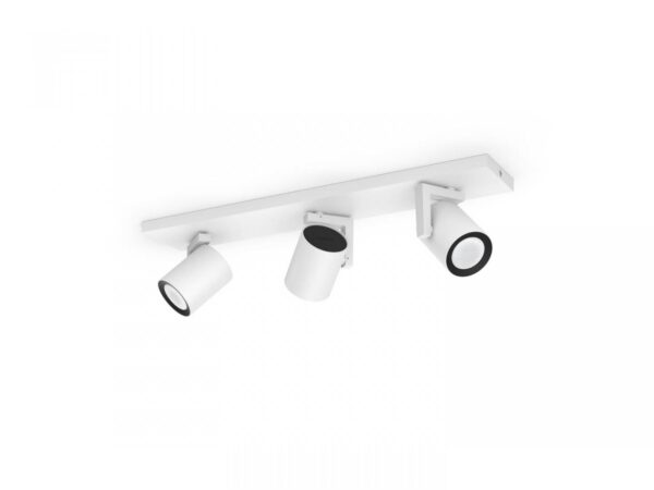 Spot LED RGB Triplu Philips Hue Argenta, Bluetooth, 3xGU10, 3x5.7W, - Image 4