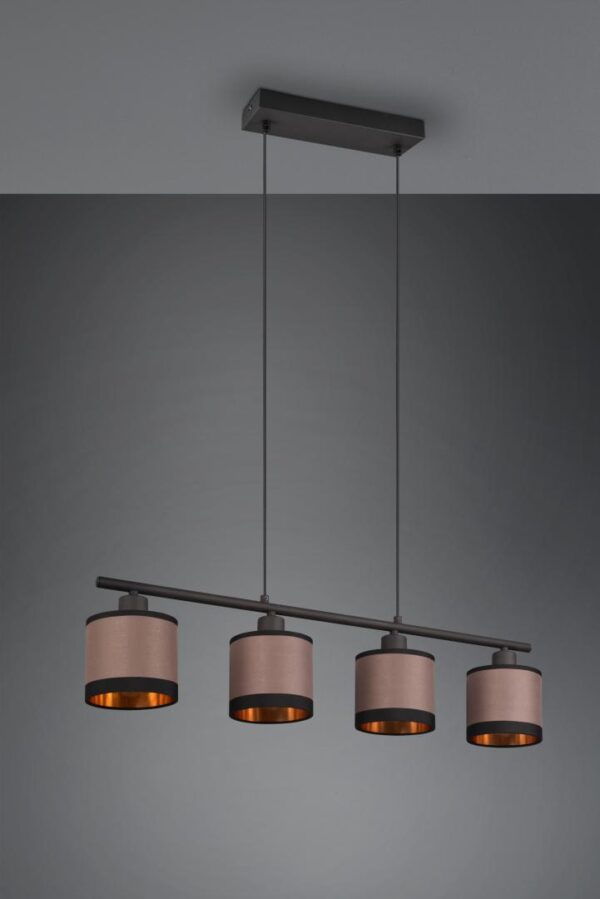 Lustra Reality DAVOS, excl.4xE14, reglabil pe inaltime, ↔ 75cm / - Image 3