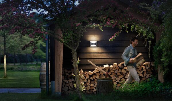 Aplica LED pentru exterior cu senzor de miscare Philips Herb, - Image 3