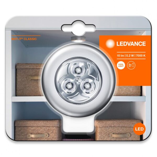 Lampa LED portabila pe baterii 3xLR3 incluse Ledvance DOT-it CLASSIC,