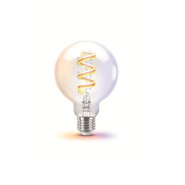 Bec LED RGB inteligent WiZ Connected Filament Clear G95, Wi-Fi, - Image 3