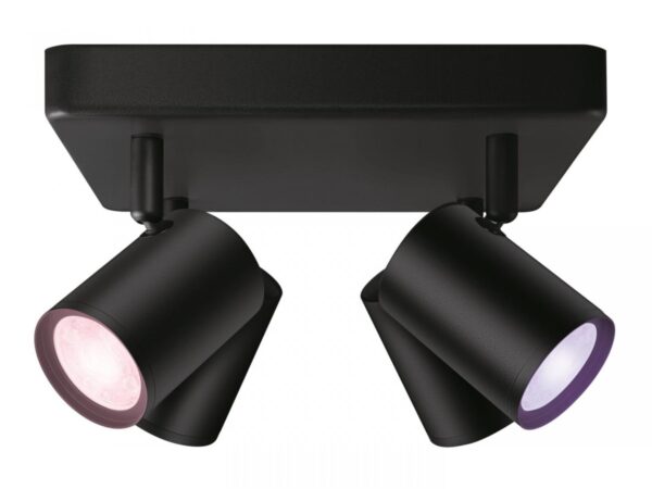 Spot LED RGB WiZ Imageo SQ, Wi-Fi, Bluetooth, control vocal, - Image 4