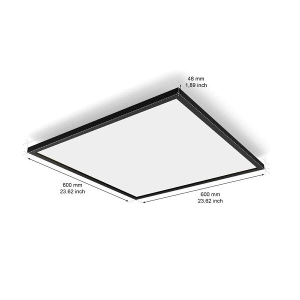 Panou LED Philips Hue Aurelle SQ, Bluetooth, 39W, 3750 lm,