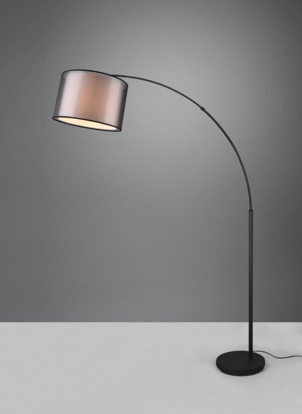 Lampadar Trio BURTON, excl.1xE27  , comutator picior, ↕ 171cm - Image 4