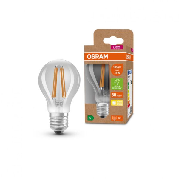 Bec LED Osram Classic A60, Ultra Efficient Light, E27, 5W