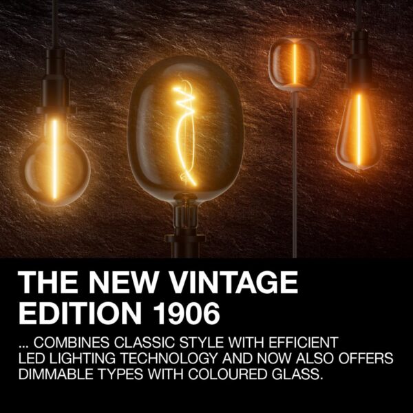 Pendul Ledvance Vintage 1906 Round Negru, E27, max. 15W LED, - Image 5