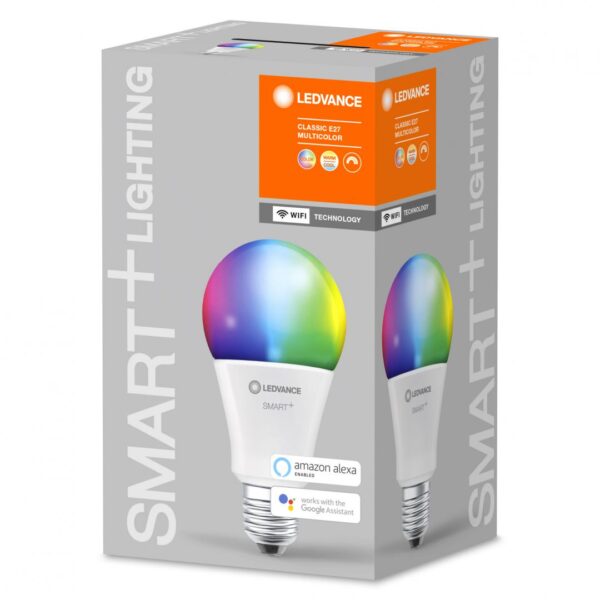 Bec LED RGB inteligent Ledvance SMART+ WiFi Classic Multicolour A, - Image 4