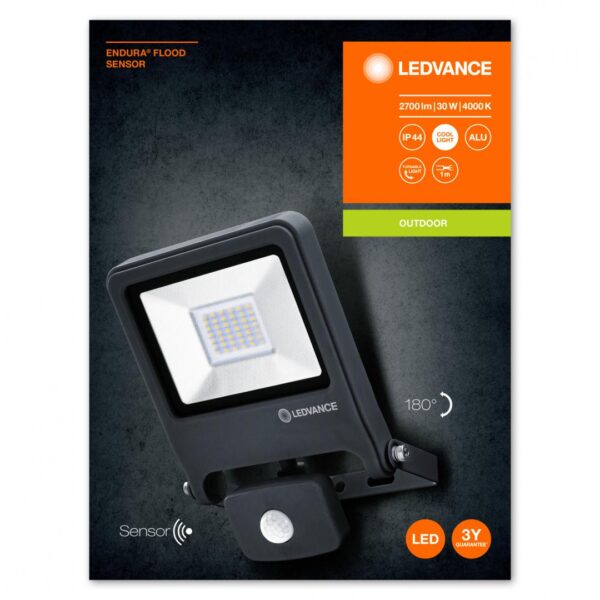 Proiector LED cu senzor de miscare si lumina Ledvance ENDURA