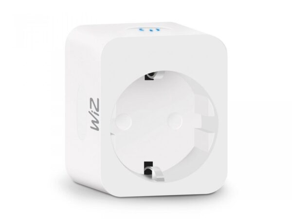 Priza inteligenta WiZ Connected, Wi-Fi, 10 A, 2300W, IP20, Alb - Image 3