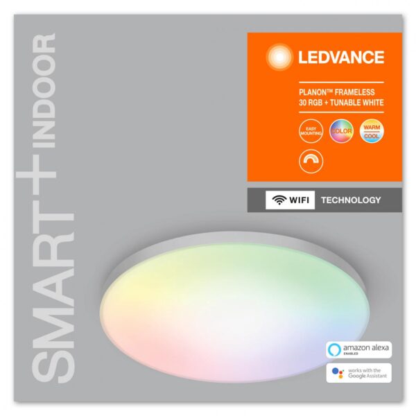 Plafoniera LED RGB inteligenta Ledvance SMART+ Wifi Planon 300, 20W, - Image 7