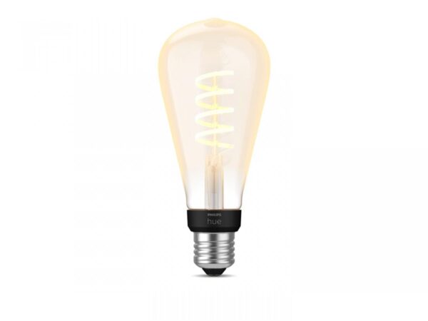 Bec LED inteligent vintage (decorativ) Philips Hue Filament Edison ST72, - Image 4