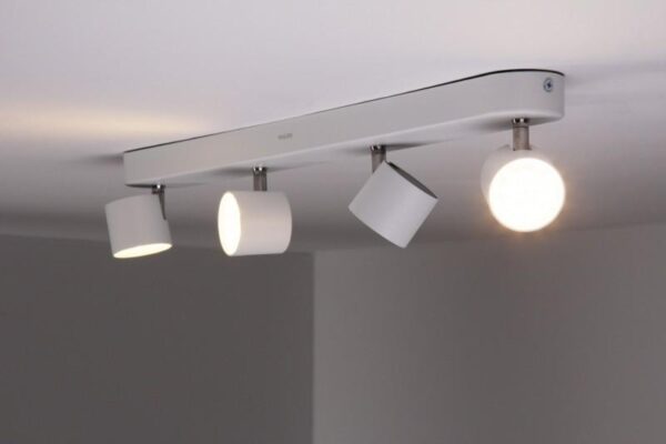 Bara cu 4 spoturi LED Philips myLiving Star, 3W (35W), - Image 3