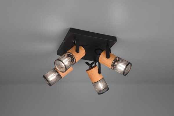 Spot Trio TOSH, excl.4xE14, pivotante, ↔ 22cm / ↗ 22cm
