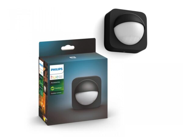 Senzor miscare pentru exterior Philips Hue 160°, instalare wireless, 2xAA, - Image 4