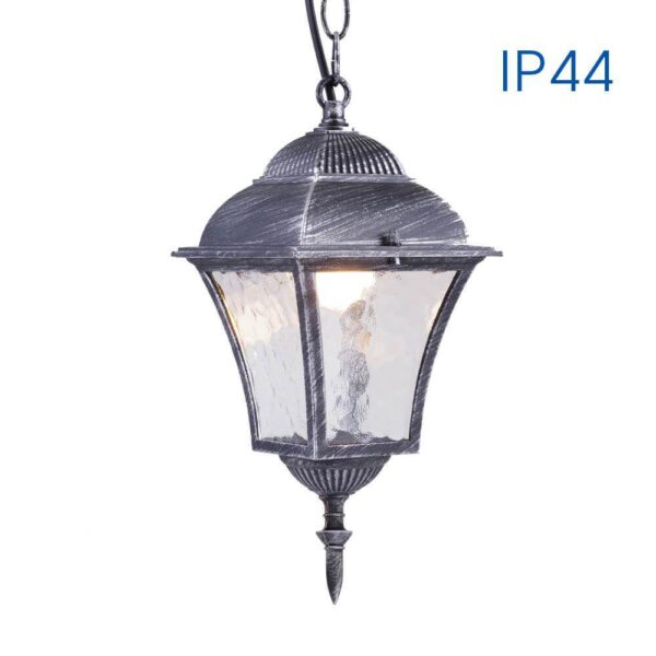 Pendul tip felinar Vivalux SOFIA, E27, max 1x60W, IP44, 145x145x1000mm,