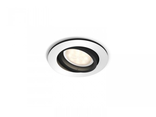 Spot LED incastrat Philips Hue Milliskin, Bluetooth, GU10, 5W (50W), - Image 3