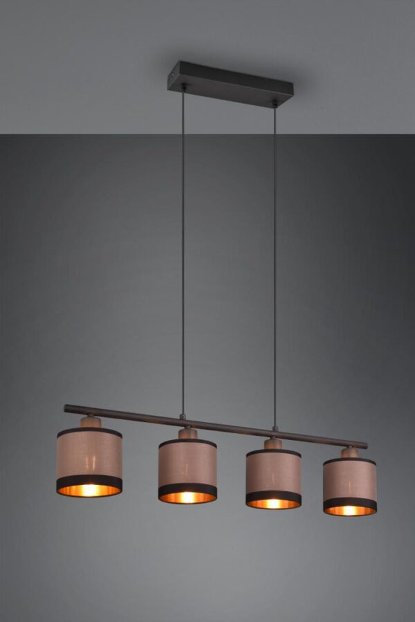 Lustra Reality DAVOS, excl.4xE14, reglabil pe inaltime, ↔ 75cm /