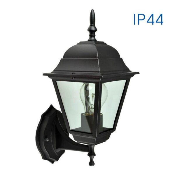 Aplica tip felinar Vivalux RIGA UP, E27, max 1x60W, IP44,