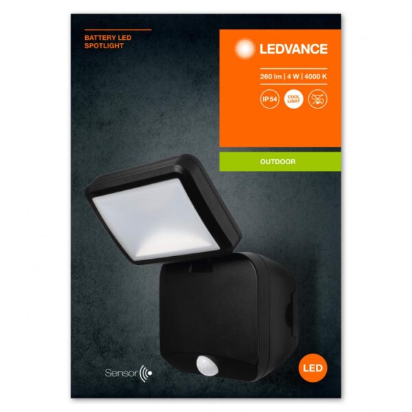 Aplica LED pentru exterior pe baterii 4x D neincluse, cu
