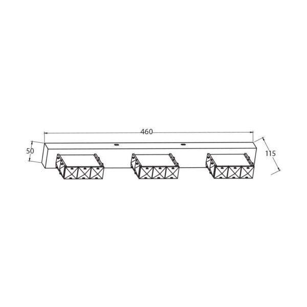 Aplica LED pentru baie Vivalux JOYA, 9W, 540 lm, lumina - Image 3