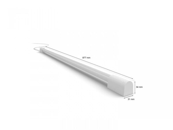 Tub LED RGB Philips Hue Play Gradient Compact, pentru TV - Image 4