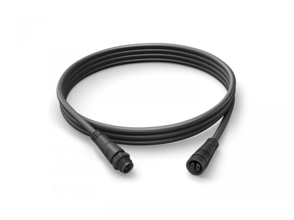 Extensie cablu exterior Philips Hue, IP67, 2.5m, Negru