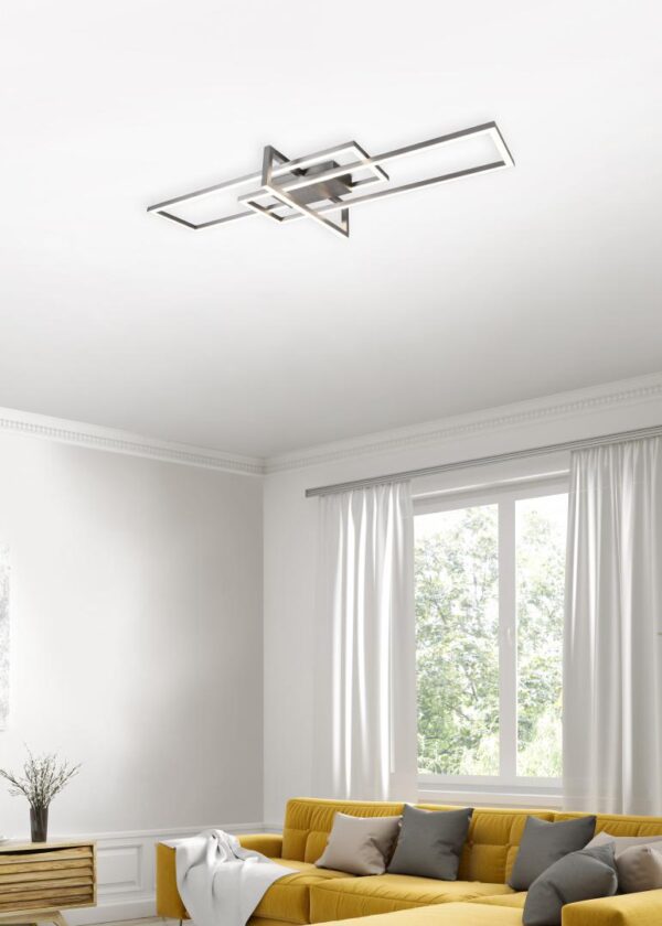 Plafoniera LED Trio SALINAS, 34W, 3900 lm, lumina calda (3000K), - Image 4