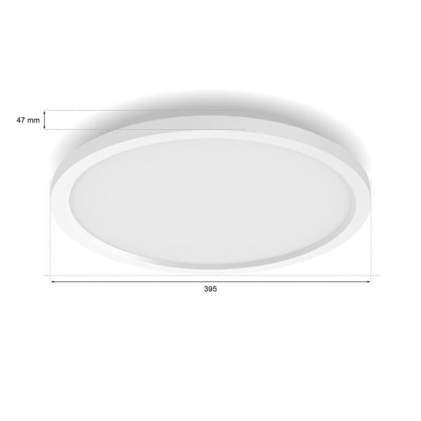 Plafoniera inteligenta LED RGB Philips Hue Surimu, Bluetooth, 40W, 2850 - Image 4
