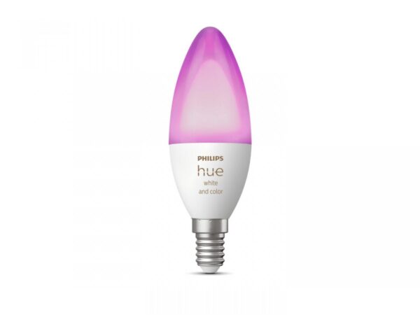 Bec LED RGB inteligent Philips Hue B39, Bluetooth, E14, 5.3W, - Image 4