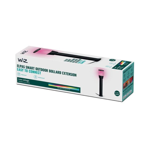 Stalp LED RGB extensie pentru iluminat exterior WiZ Connected Elpas - Image 3