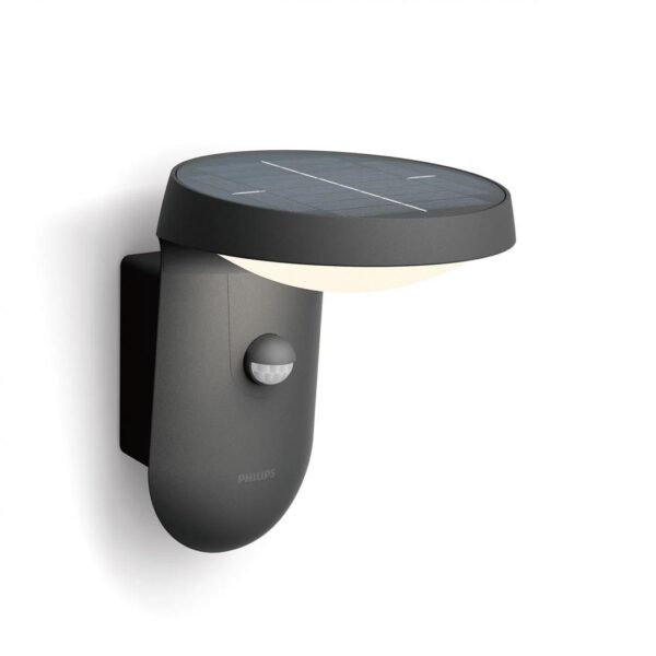 Aplica LED solara pentru exterior cu senzor de lumina si - Image 4