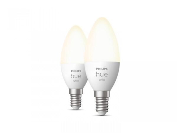 2 Becuri LED inteligente Philips Hue B39, Bluetooth, E14, 5.5W - Image 4