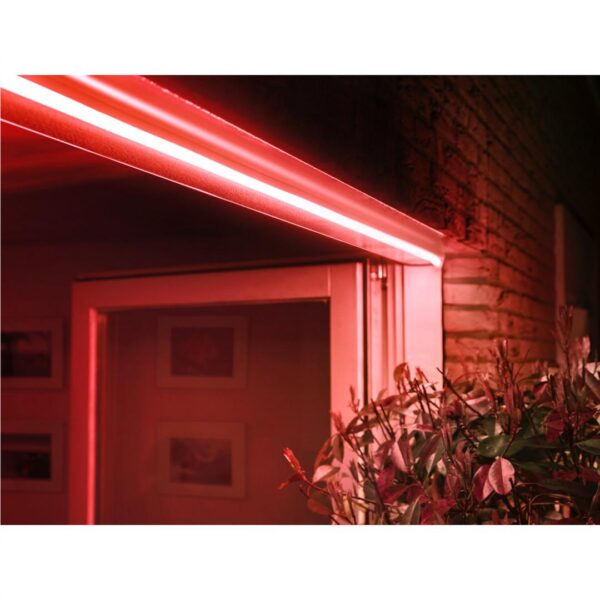 Banda LED RGB inteligenta pentru exterior Philips Hue, Bluetooth, 37.5W, - Image 3