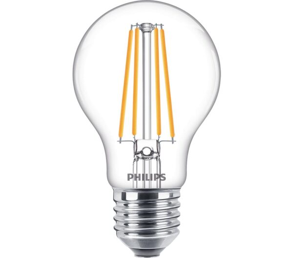 3 Becuri LED Philips Classic A60, E27, 8.5W (75W), 1055 - Image 3