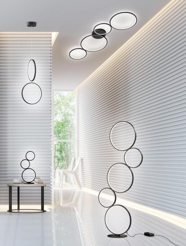 Lustra LED integrat Trio Rondo cu intrerupator dimmer, 22W, 230V, - Image 3