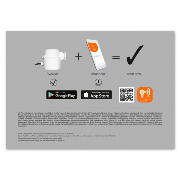 Priza inteligenta de exterior Ledvance SMART+ WiFi, 16A, 3680W, IP44, - Image 3