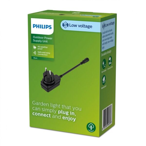 Alimentator pentru exterior Philips GARDEN LINK, max 12W, IP44, 70x50x240mm,