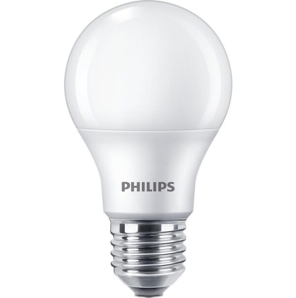 4 Becuri LED Philips A60, E27, 8W (60W), 806 lm,