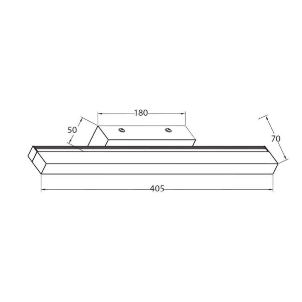 Aplica LED pentru baie Vivalux DAFNE, 9W, 675 lm, lumina - Image 3