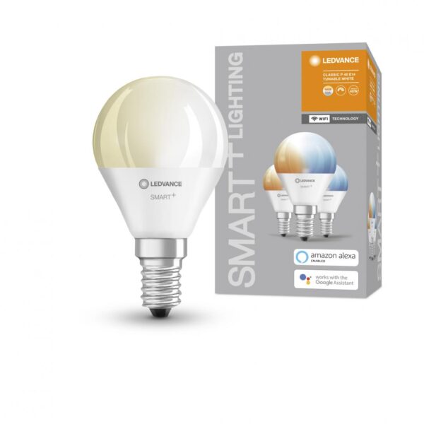 3 Becuri LED inteligent Ledvance SMART+ WiFi Mini Bulb Tunable - Image 3