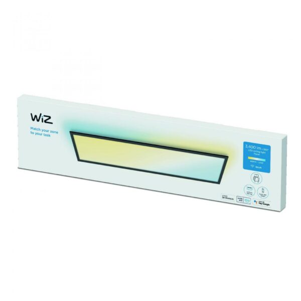 Panou LED WiZ Panel RT, Wi-Fi, control vocal, 36W, 3400 - Image 5