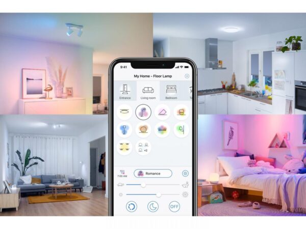 Spot LED RGB WiZ Imageo, Wi-Fi, Bluetooth, 3x4.9W, 1035 lm,