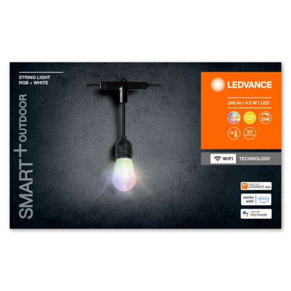 Ghirlanda inteligenta LED RGB pentru exterior Ledvance SMART+ Wifi String - Image 4
