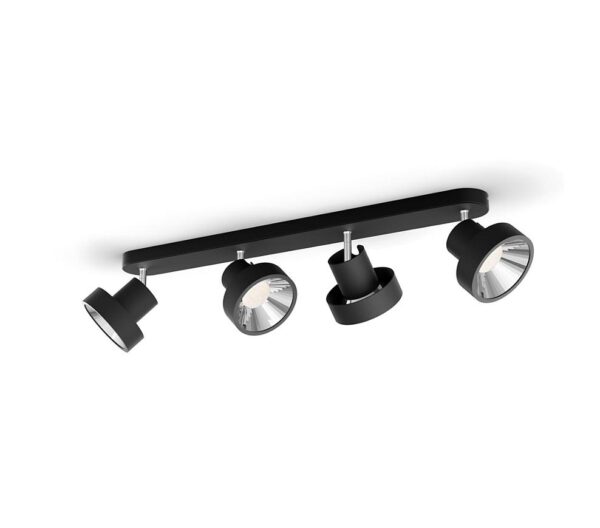 Spot LED Cvadruplu Philips Bukko, 24V, 4x4.3W, 1600 lm, intensitate