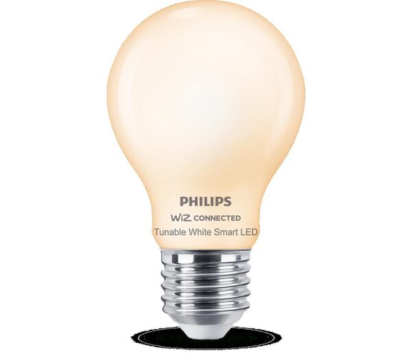 Bec LED inteligent Philips Bulb A60, Wi-Fi, Bluetooth, E27, 7W