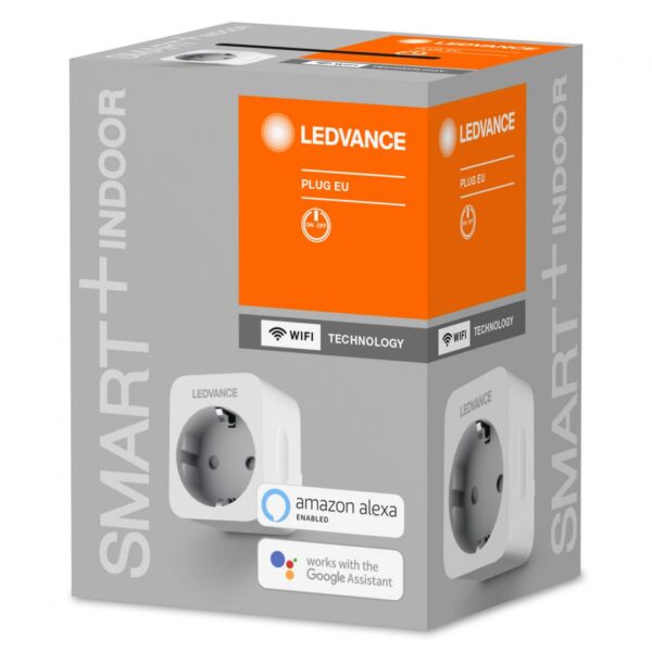 Priza inteligenta Ledvance SMART+ WiFi, 10A, 2300W, IP20, Alb - Image 4
