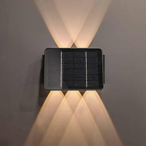 Aplica LED solara Vivalux DOMINO, 10W, 70lm , lumina neutra