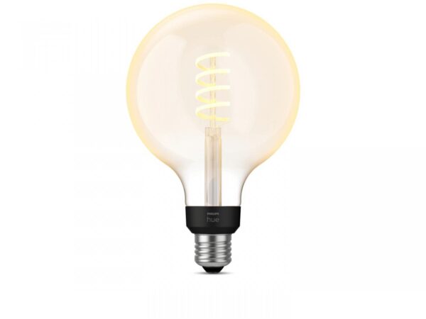 Bec LED inteligent vintage (decorativ) Philips Hue Filament Glob G125, - Image 4