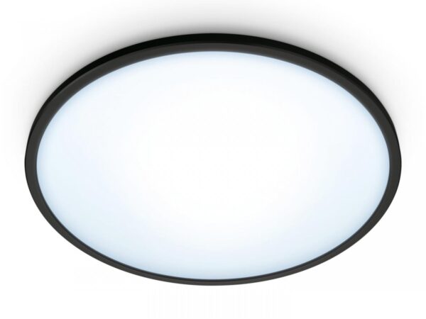 Plafoniera LED WiZ SuperSlim, Wi-Fi, Bluetooth, 14W, 1300 lm, lumina - Image 3